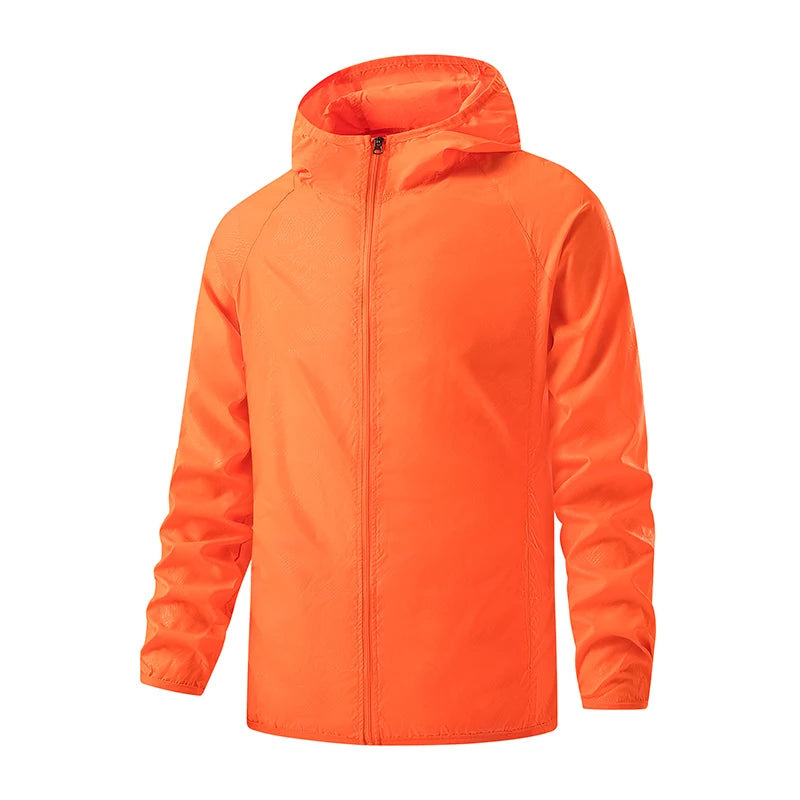 LNGXO Waterproof Hiking Jacket – Quick-Dry Windbreaker, Unisex