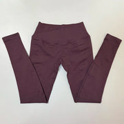 Vision Women's Scrunch-Butt Gym Leggings – Seamless High-Waist Yoga Pants