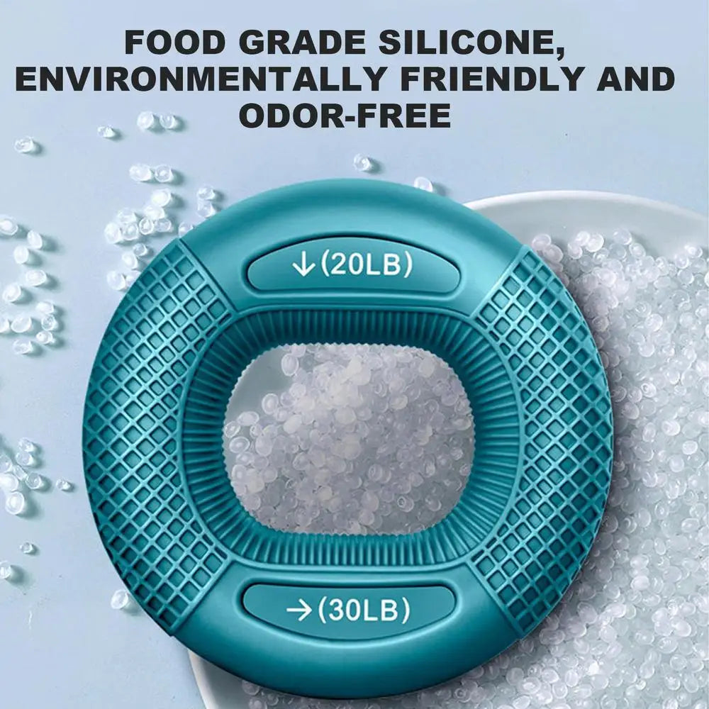 Silicone Finger Strengthener Ring – Hand Grip & Wrist Exercise Trainer
