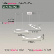 Modern Designer Chandelier – Hanging Pendant Lamp for Ceilings
