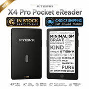 XTEINK X3 Pro E-Reader – Pocket-Size E-Ink Reader, Lightweight