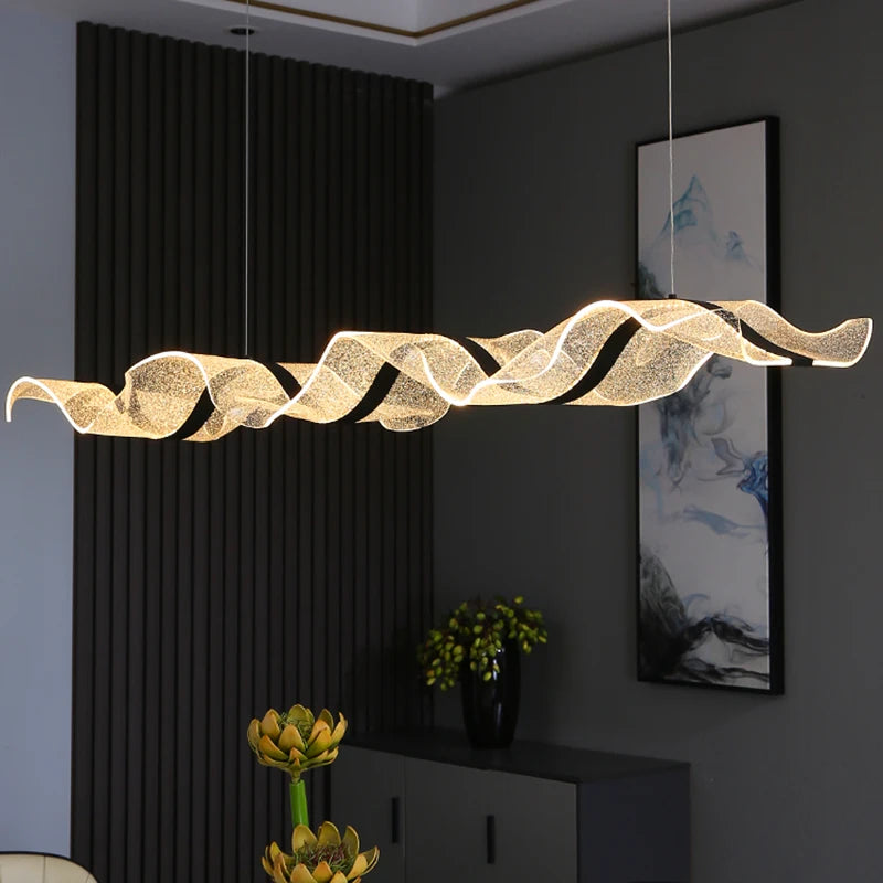 Modern LED Pendant Light – Hanging Lamp for Living Room & Dining Room