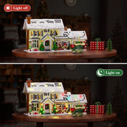 Christmas Snow Village Building Block Set – Festive Holiday Display
