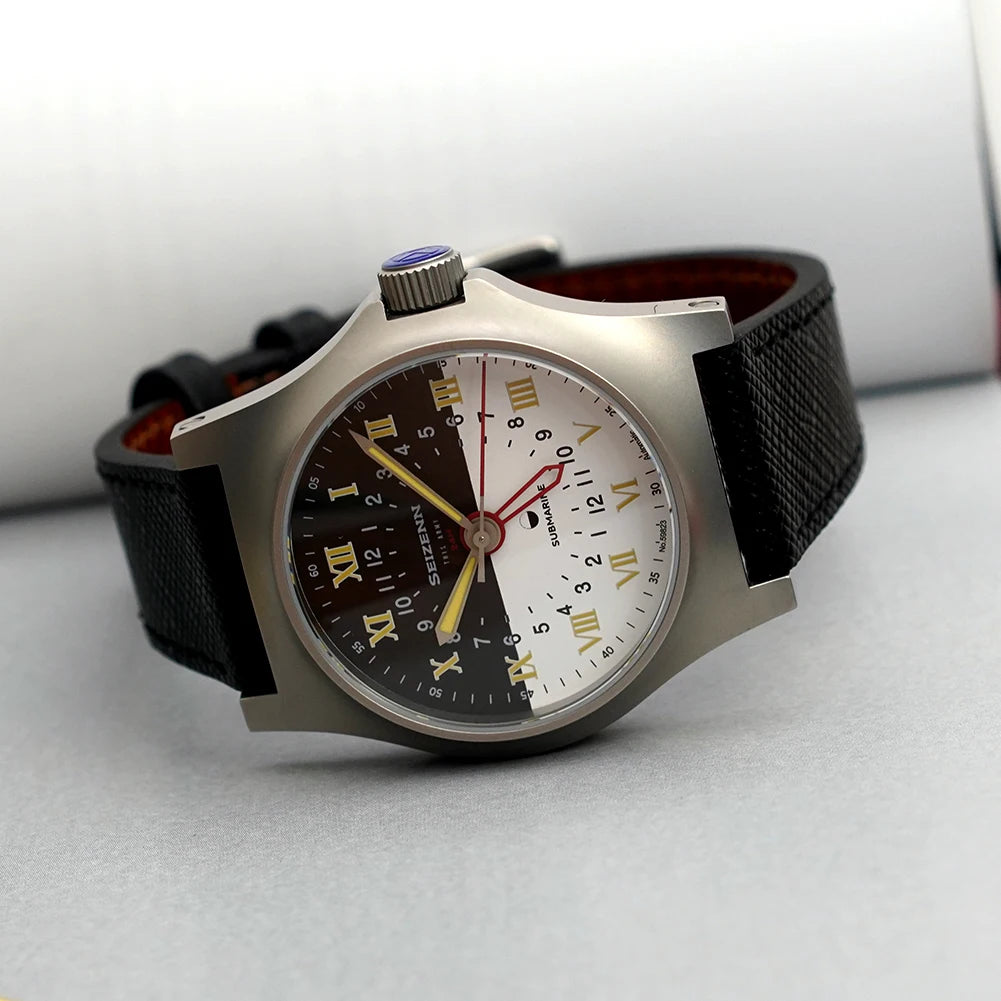 Merkur Men's Vintage British Military Field Watch – Automatic, Sapphire