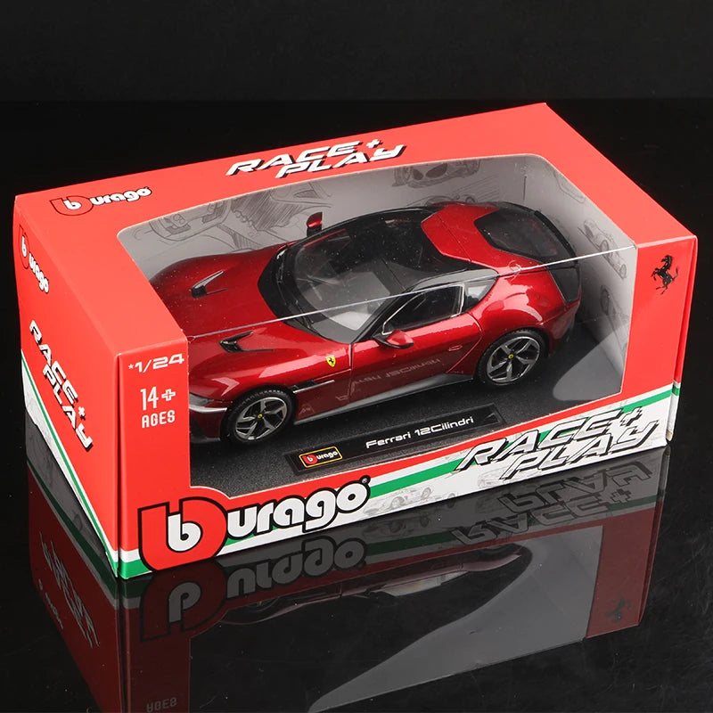 Bburago 1:24 Ferrari 12Cilindri Diecast Model Car – Collector's Edition