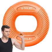Silicone Finger Strengthener Ring – Hand Grip & Wrist Exercise Trainer