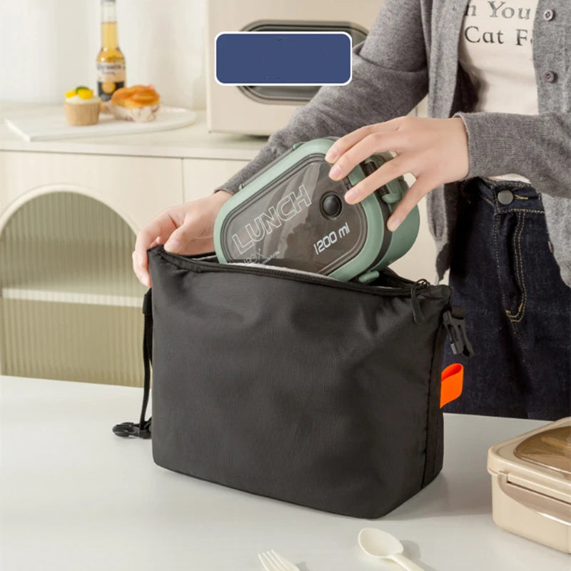 Insulated Lunch Bag – Portable Bento & Picnic Food Storage with Ice Pack