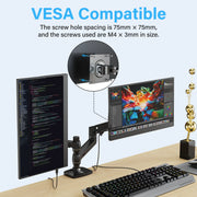 Amoudo 15.6" Portable Monitor – 1080p IPS Display, USB-C & Mini HDMI
