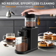 Electric Conical Burr Coffee Grinder – Touchscreen, 25 Grind Settings