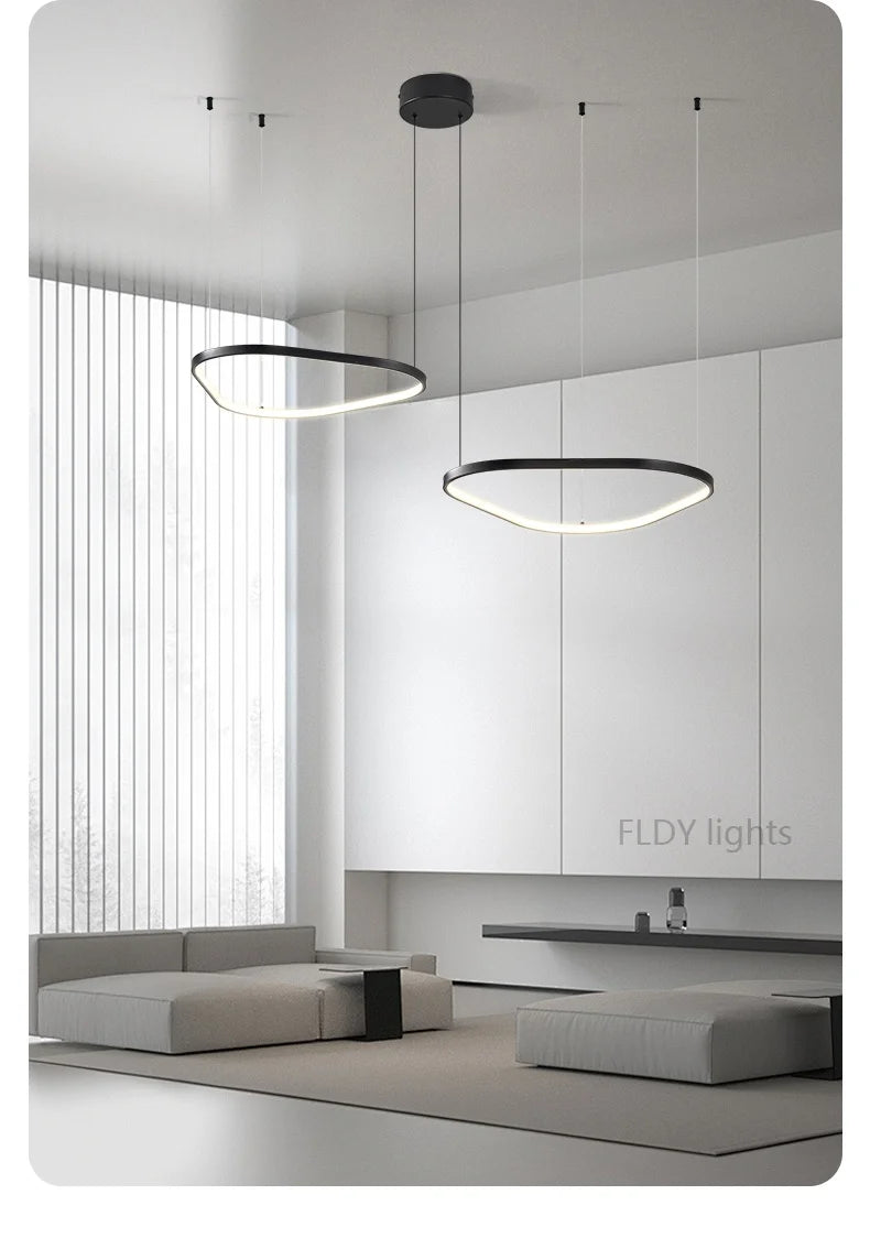 Modern Designer Chandelier – Hanging Pendant Lamp for Ceilings