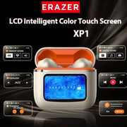 ERAZER XP1 Bluetooth Earphones – LCD Touch-Screen Charging Case