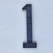 Solar LED House Number Sign – Waterproof Outdoor Address Plate Light
