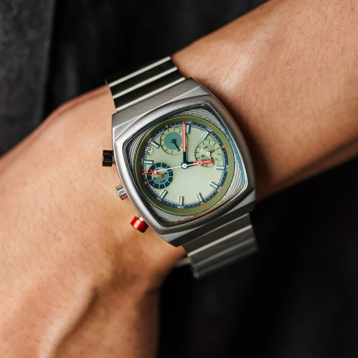 CILOA Quartz Watch with Leather Strap
