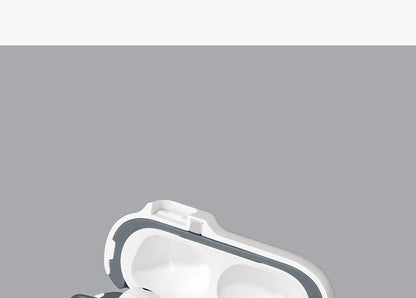 Protective Case For Airpods 4 Cover Luxury Earphone Cover Case For Apple Airpodspro 2 3 1/2 Air Pods Pro Shockproof With Hook﻿