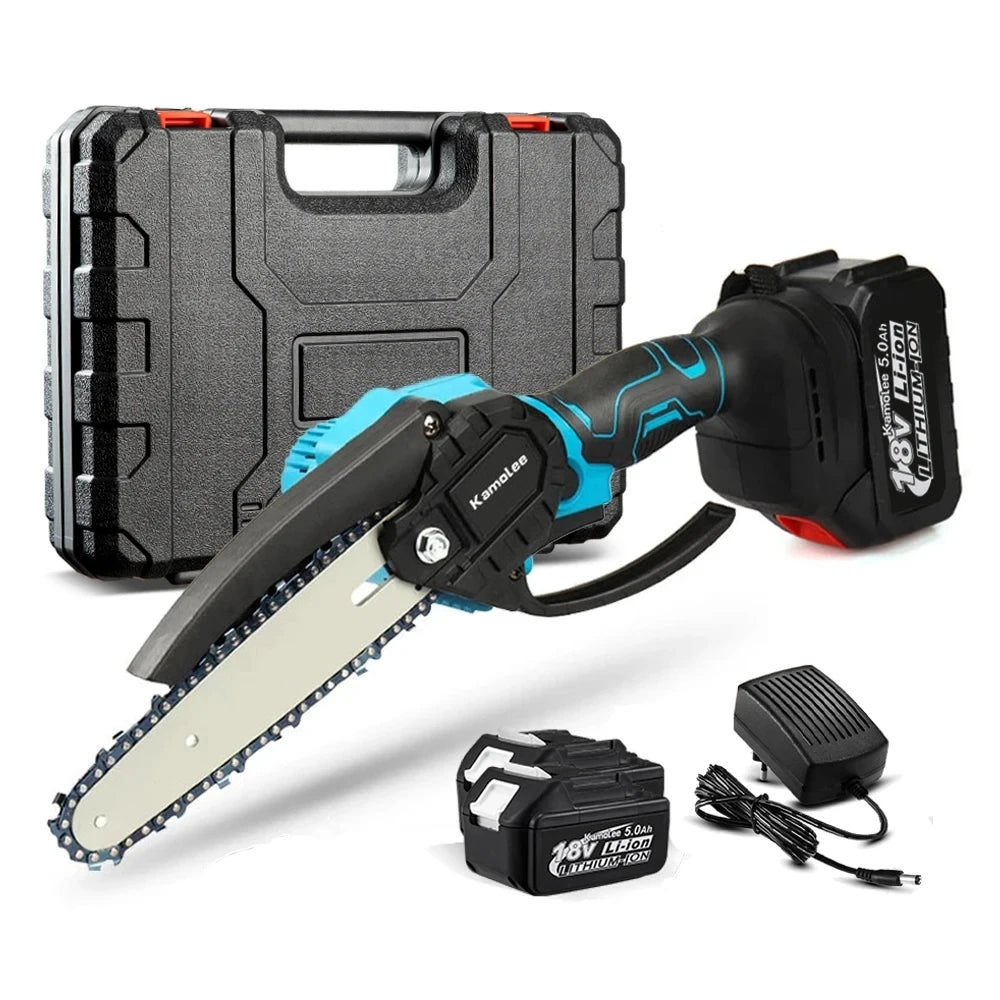 Kamolee 24V Brushless Mini Chainsaw – Cordless Wood Pruning Saw