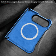 Genuine Alcantara Magnetic Phone Case – Premium Protective Cover for iPhone