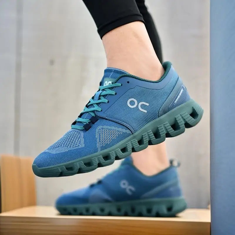 Spring and Autumn New Versatile Cool Running Youth Outdoor Sports Running Shoes Low Top Lace-up Casual Couple Shoes