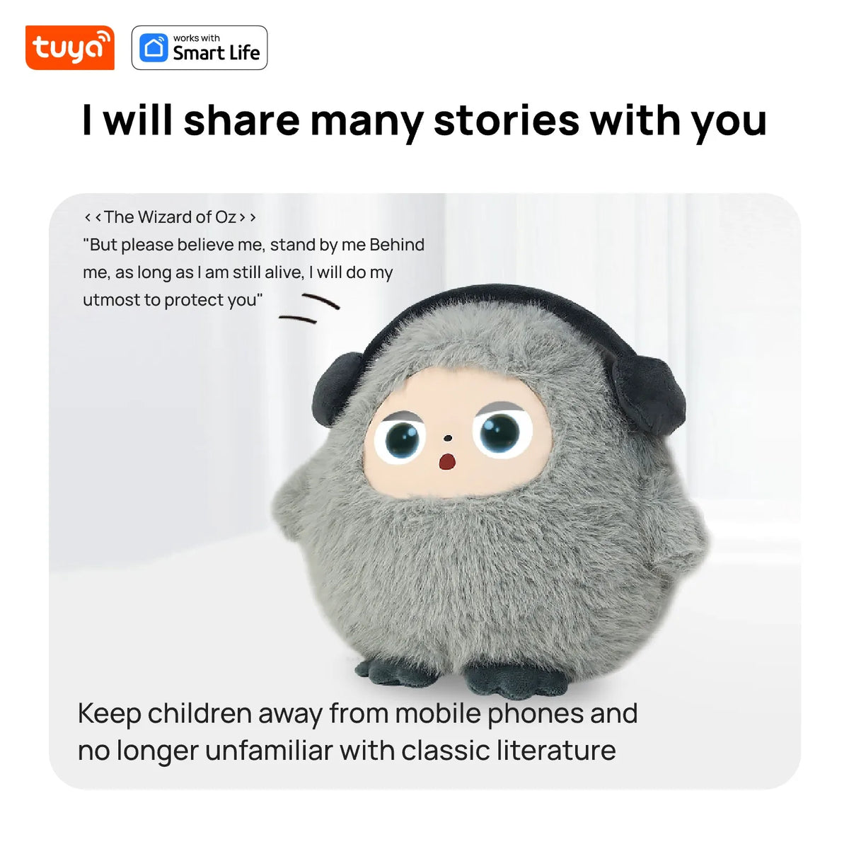 Tuya Le DouDou Voice-Interactive Plush Companion