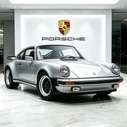 WELLY Porsche 911 Turbo 1974 1:24 Diecast Model Car – Collectible