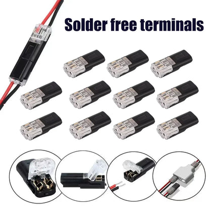 2 Pin Way Plug Waterproof Electrical Connector Car Wire Cable Automotive Electrical Connector Strip Terminal Connection NEW