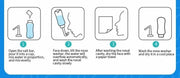 Nasal Wash Bottle 300ml – Saline Rinse Kit for Adults & Children