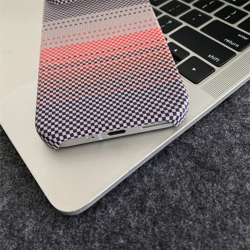 Luxury Carbon Fibre Stripe Sunset Series Wireless Charging Magnetic For Magsafe Cases For Google Pixel 9 8 7 Pro XL Cloth Cover