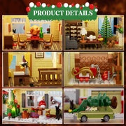 Christmas Snow Village Building Block Set – Festive Holiday Display