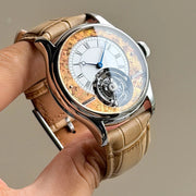 Merkur Men's High-Frequency Coaxial Tourbillon Watch – Sapphire