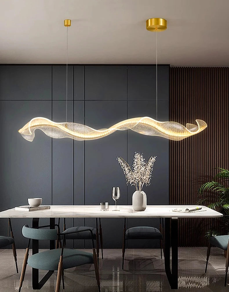 Modern LED Pendant Light – Hanging Lamp for Living Room & Dining Room