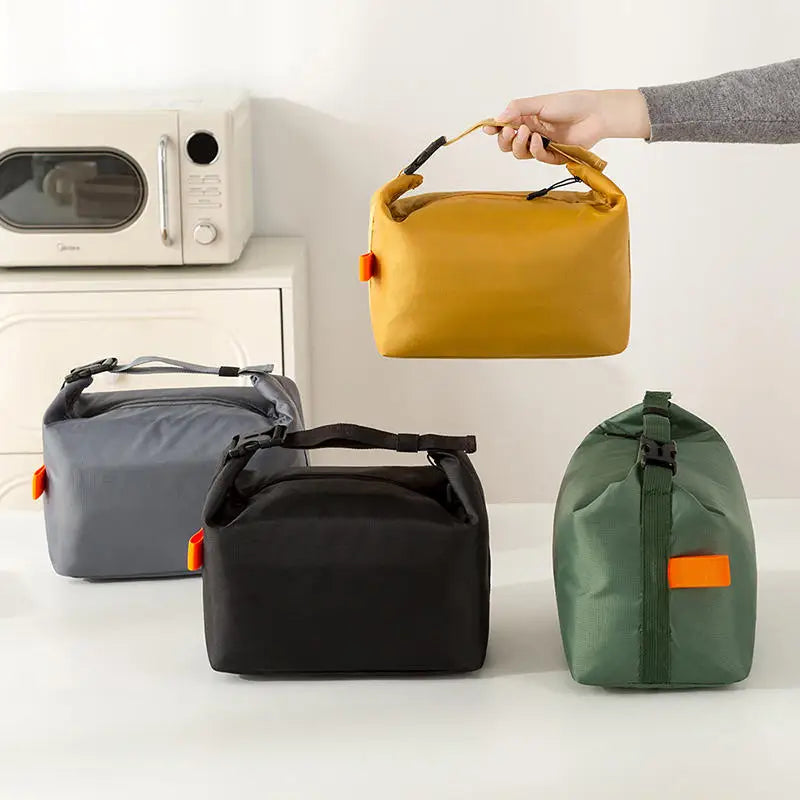 Insulated Lunch Bag – Portable Bento & Picnic Food Storage with Ice Pack
