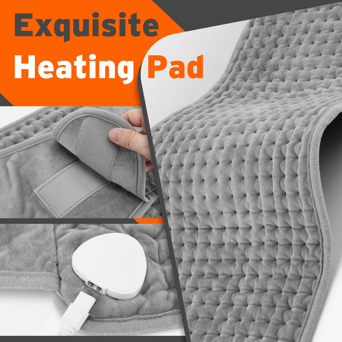 Electric Heated Waist Belt – 9 Heat Levels, Lumbar & Back Warmer