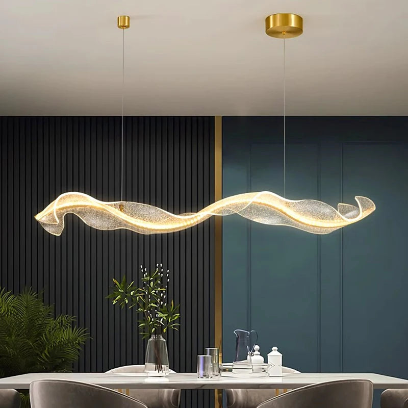 Modern LED Pendant Light – Hanging Lamp for Living Room & Dining Room