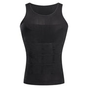 YBFDO Men's Body Shaper Compression Vest – Slimming Seamless Tank Top