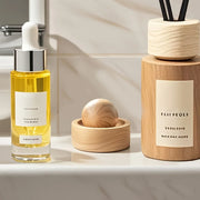 Mini Wooden Essential Oil Diffuser – Natural Fragrance for Car & Home