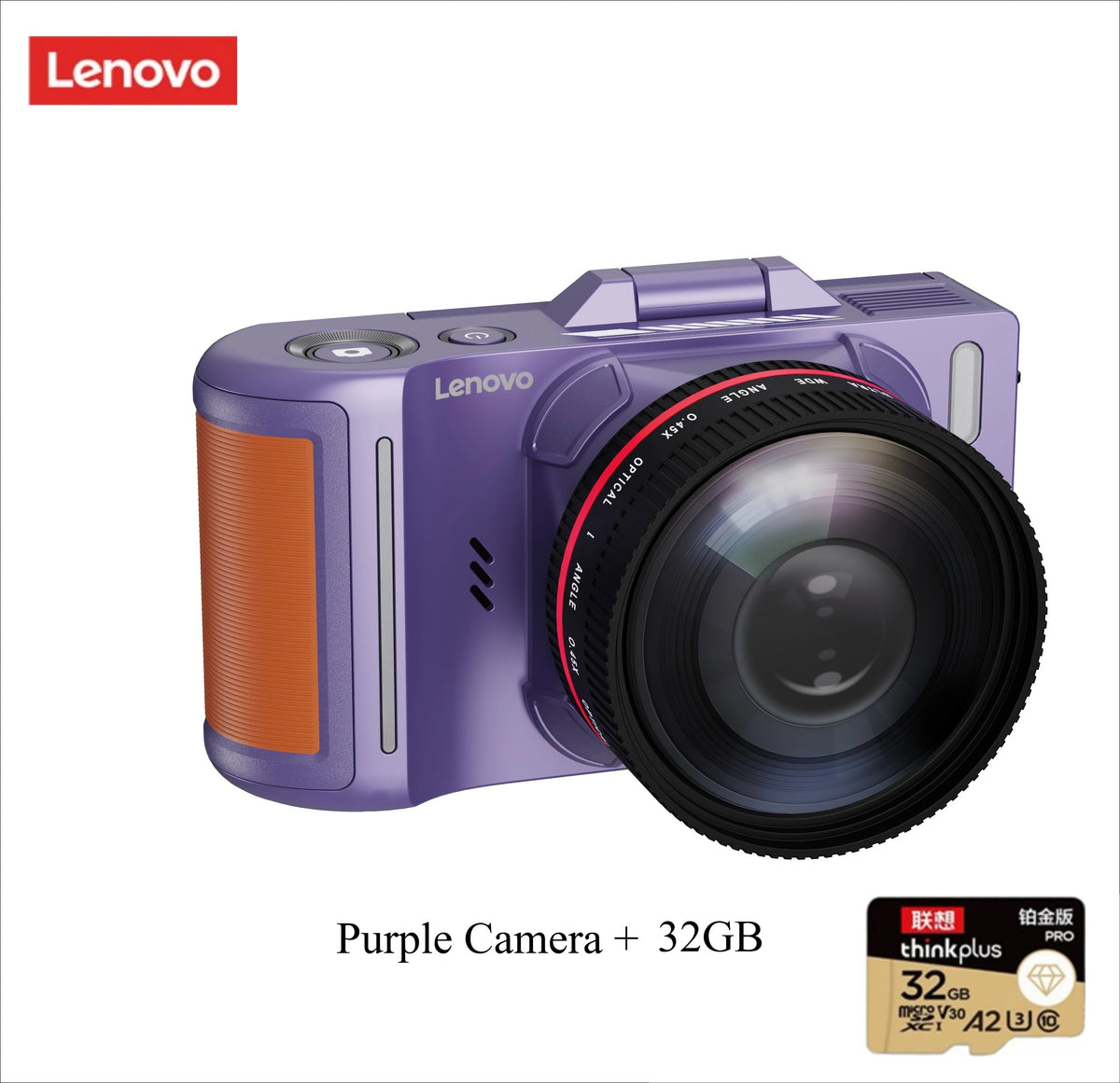 Lenovo R500 Digital Camera – 64MP, 18X Zoom, 1080p Vlogging