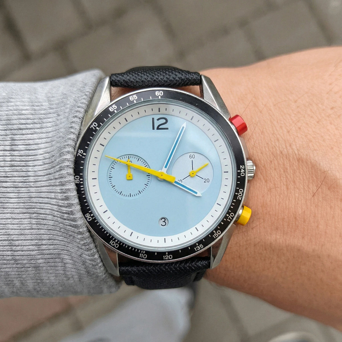 CILOA Quartz Watch with Leather Strap