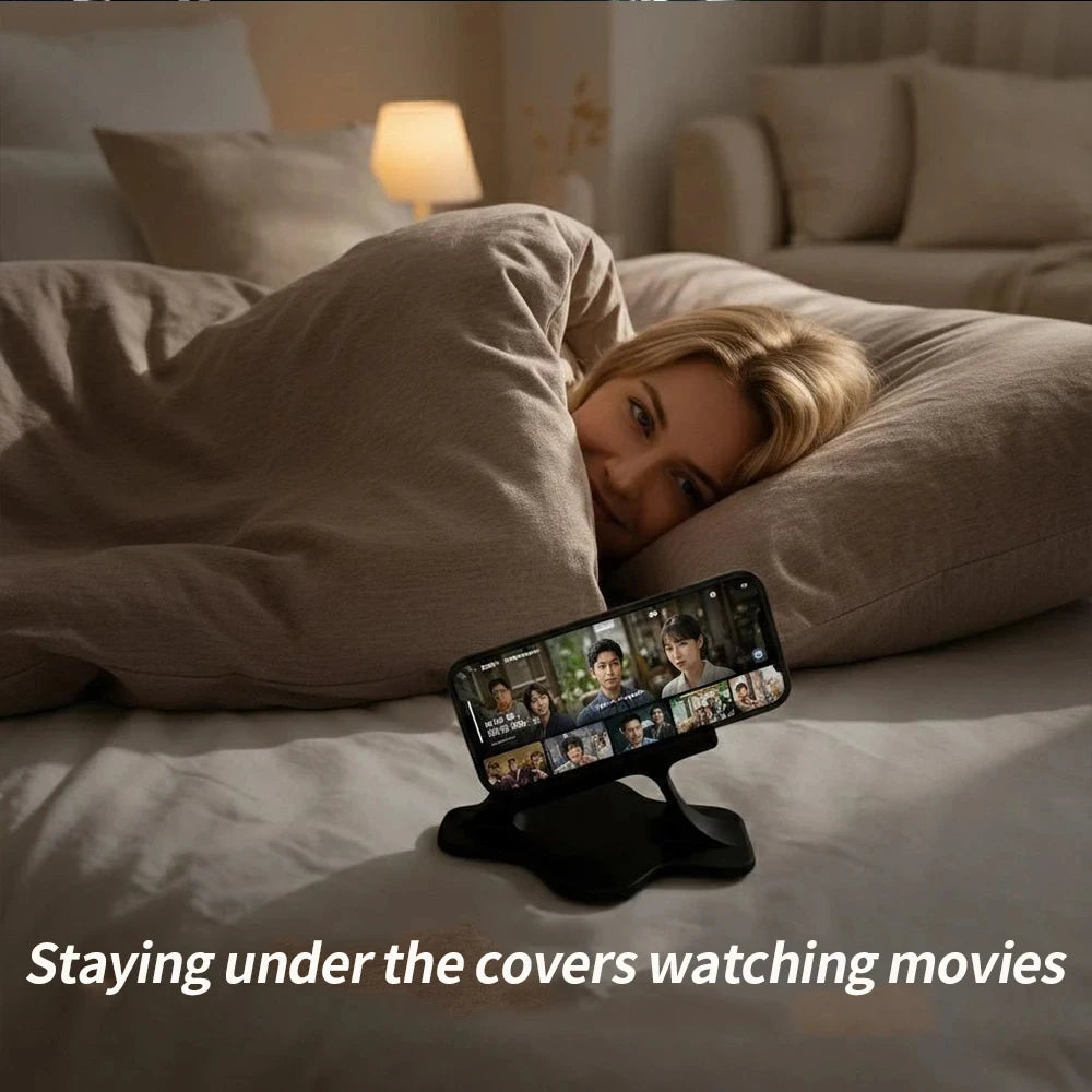 Ergonomic Bedside Phone Stand – Hands-Free Holder for Lying Down