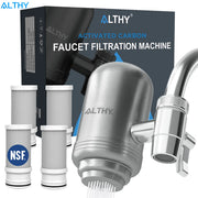 ALTHY Faucet Water Filter – 5-Stage Stainless Steel Purifier