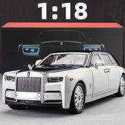 Rolls-Royce Phantom 1:18 Diecast Model – Pull-Back Car, Sound & Light