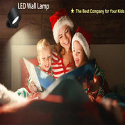 Rechargeable LED Wall Sconces – Dimmable Magnetic Lamps, 360° Rotation