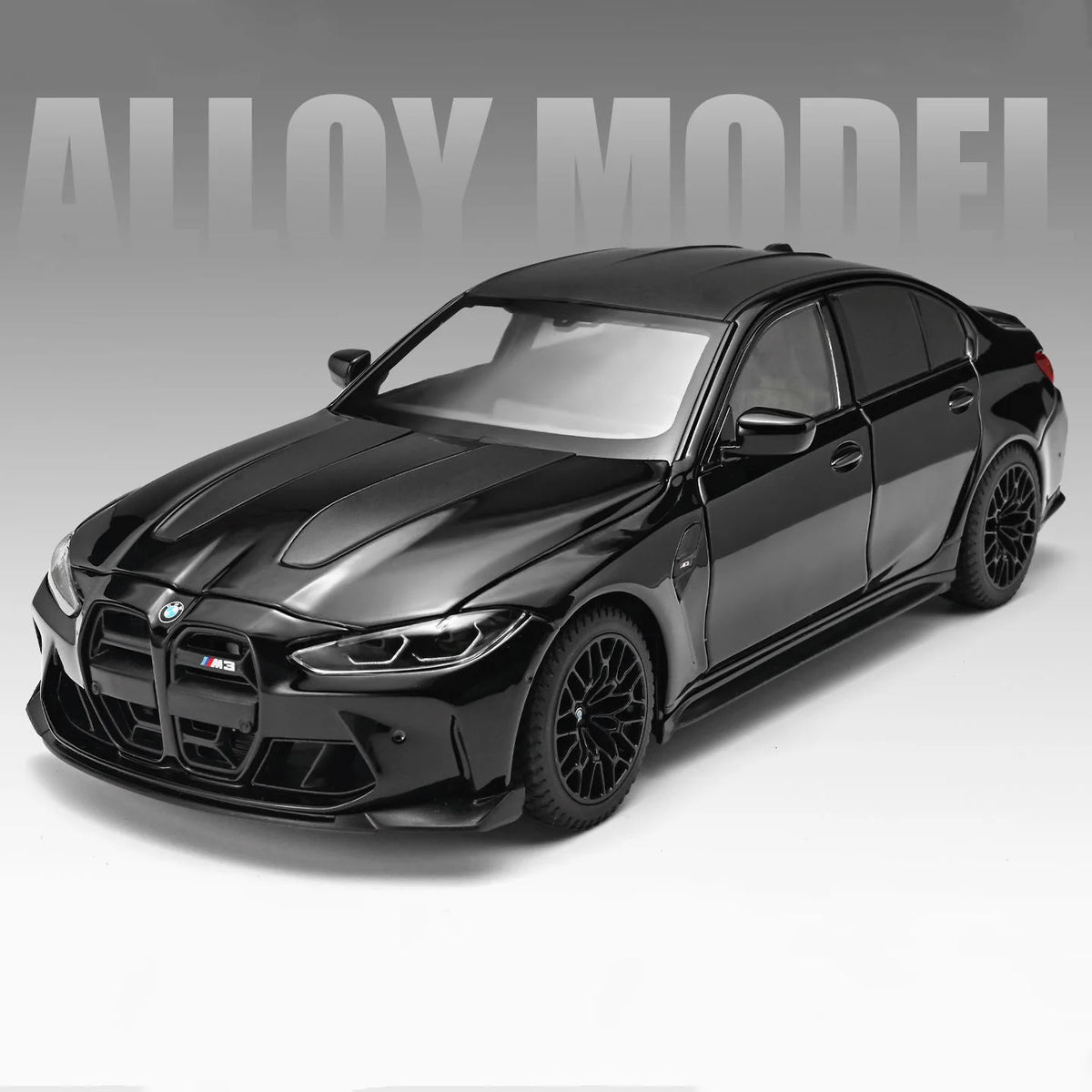 BMW M3 G80 1:24 Diecast Model Car – Alloy with Sound & Light