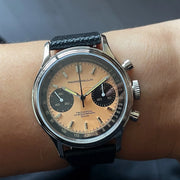 Pierre Paulin Men's Retro Panda Chronograph Watch – Vintage 70s, 38mm