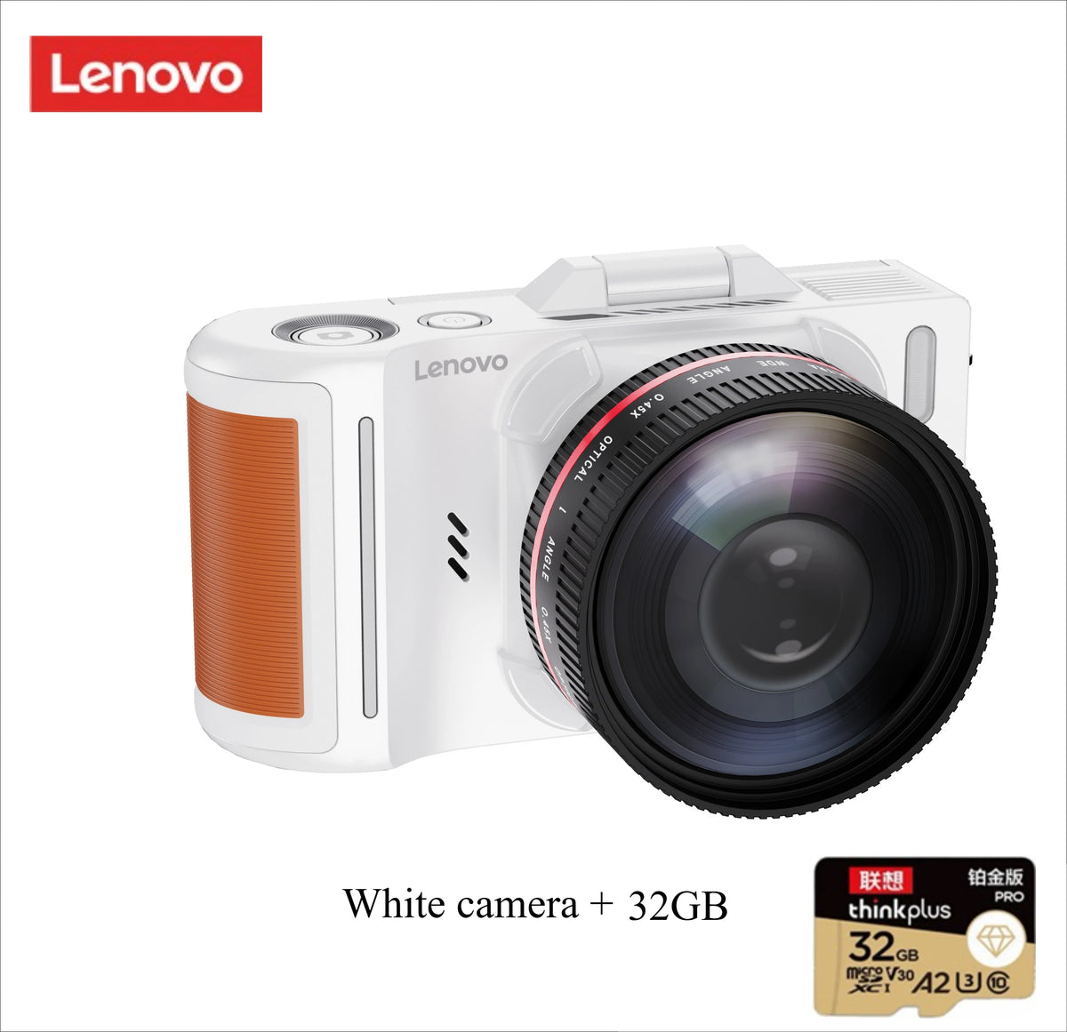 Lenovo R500 Digital Camera – 64MP, 18X Zoom, 1080p Vlogging