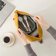 Insulated Lunch Bag – Portable Bento & Picnic Food Storage with Ice Pack