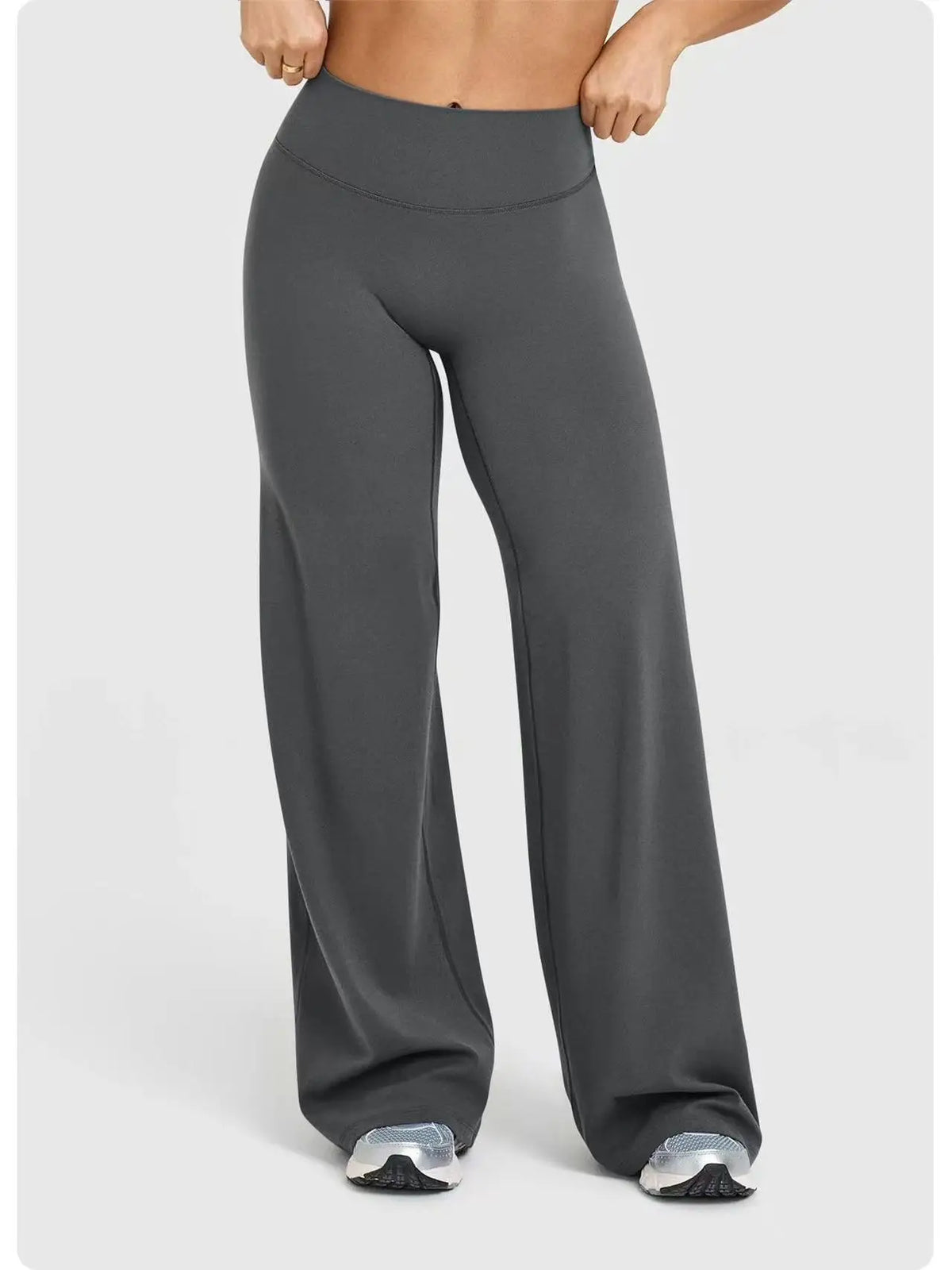 Women's Straight-Leg Workout Trousers – Breathable Yoga & Gym Pants