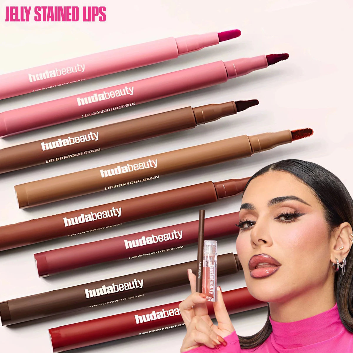 Velvet Matte Lip Liner Pencil – Waterproof, Long-Lasting Nude Shades