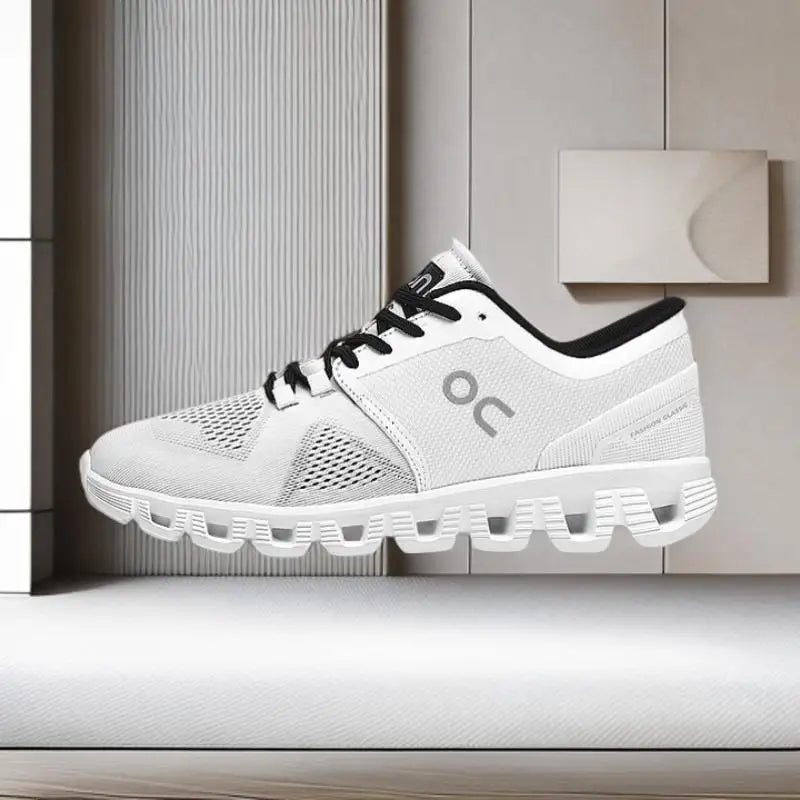 Spring and Autumn New Versatile Cool Running Youth Outdoor Sports Running Shoes Low Top Lace-up Casual Couple Shoes