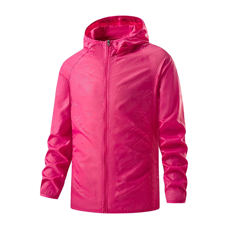 LNGXO Waterproof Hiking Jacket – Quick-Dry Windbreaker, Unisex