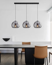 Modern Glass Pendant Light – Hanging Lamp for Living & Dining Room