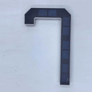 Solar LED House Number Sign – Waterproof Outdoor Address Plate Light